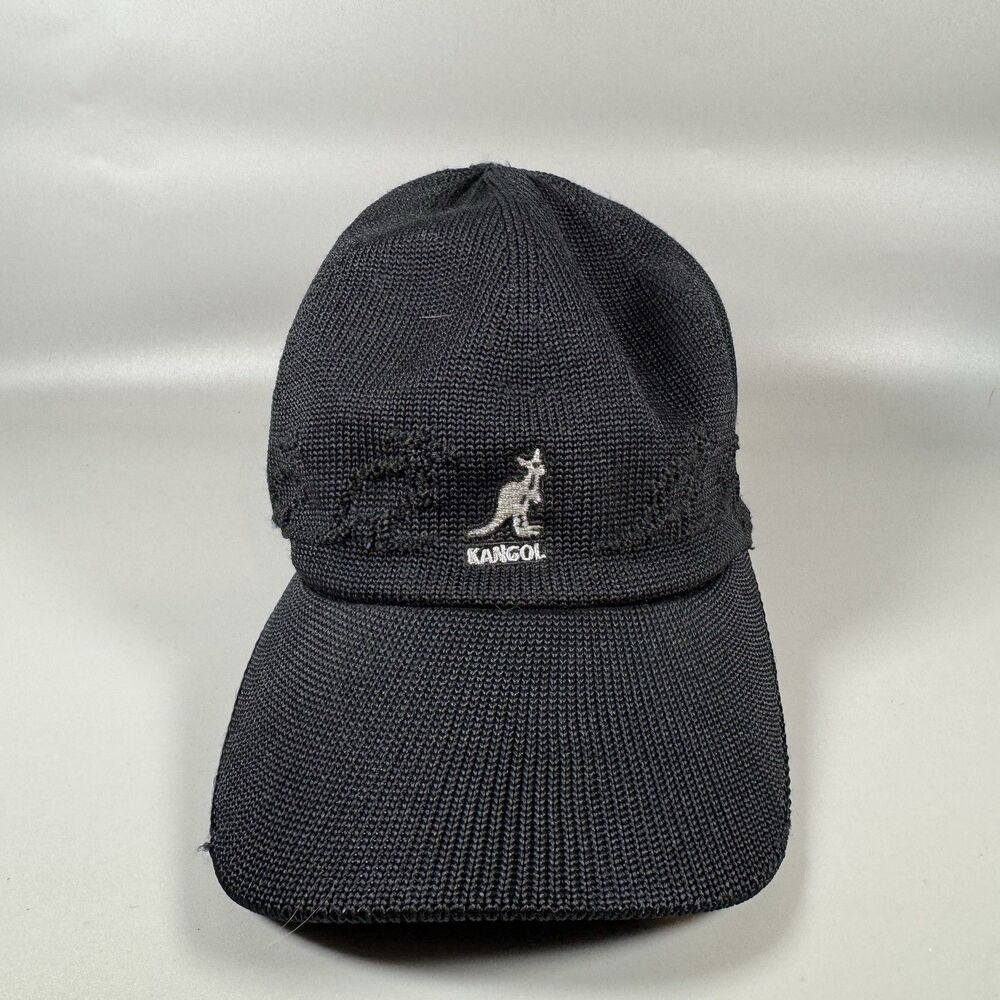 KANGOL‎ Tropic Ventair Spacecap Hat Cap Size M Adult Unisex Black Fitted
